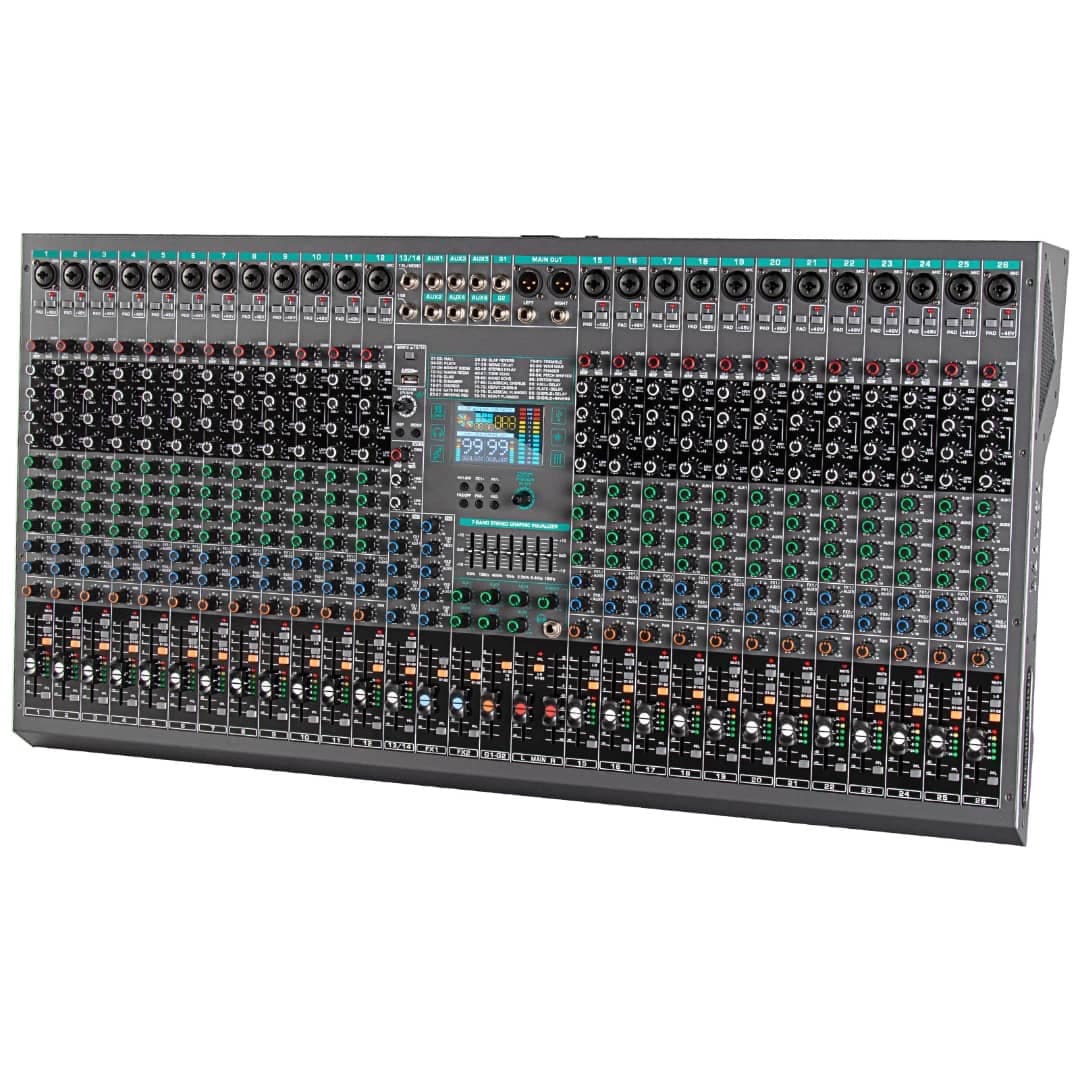 Console de mixage professionnelle